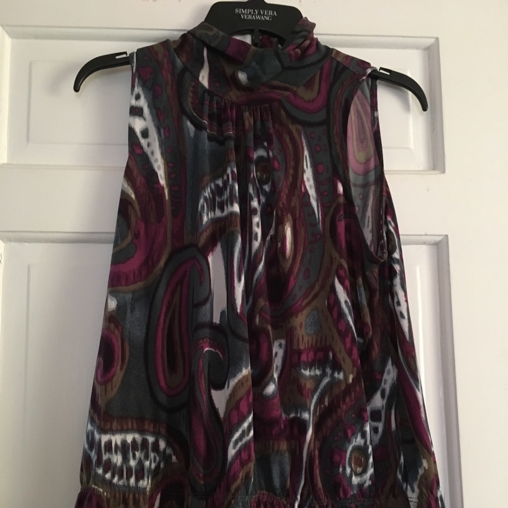 Cut off shoulder casual top